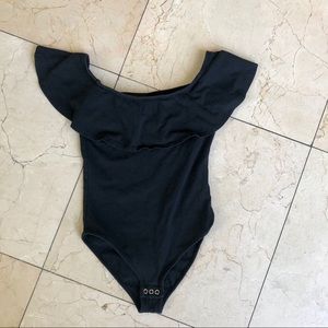Topshop Black One Piece